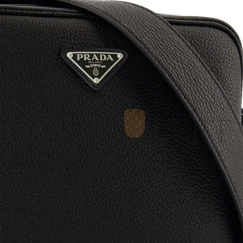 PRADA LEATHER SHOULDER BAG 2VH189 (25*18*7.5cm)